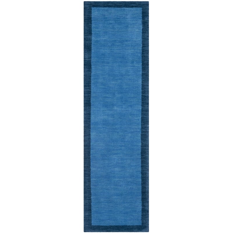 Safavieh Himalaya Light Blue Shag Rug - Runner 2'3