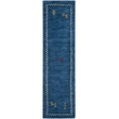 Safavieh Himalaya Blue Shag Rug - Runner 2'3