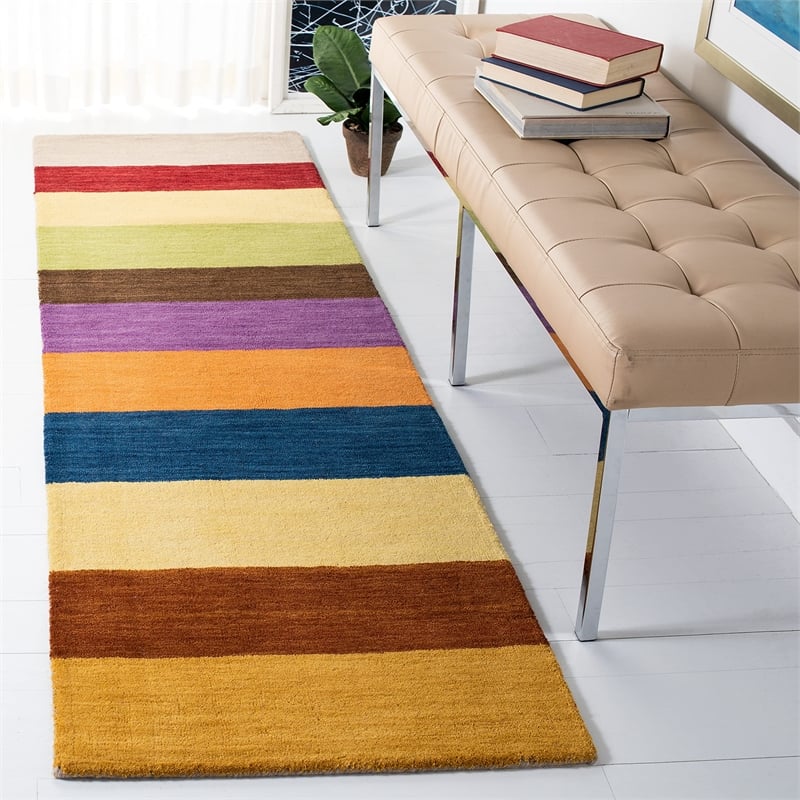 Safavieh Himalaya Yellow Shag Rug - Runner 2'3