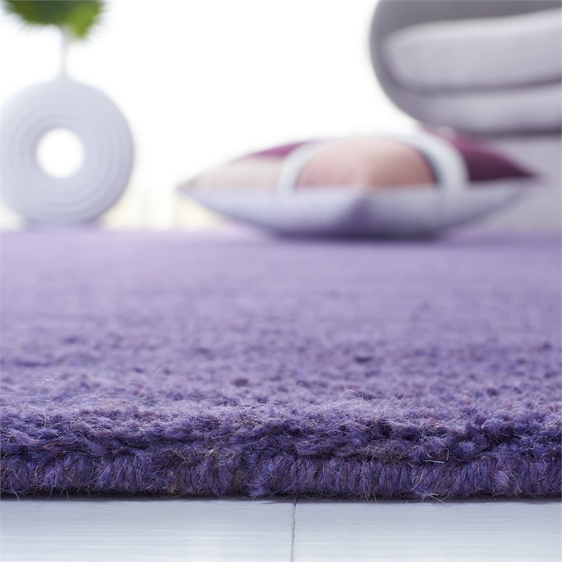 Safavieh Himalaya Purple Shag Rug - Square 8'