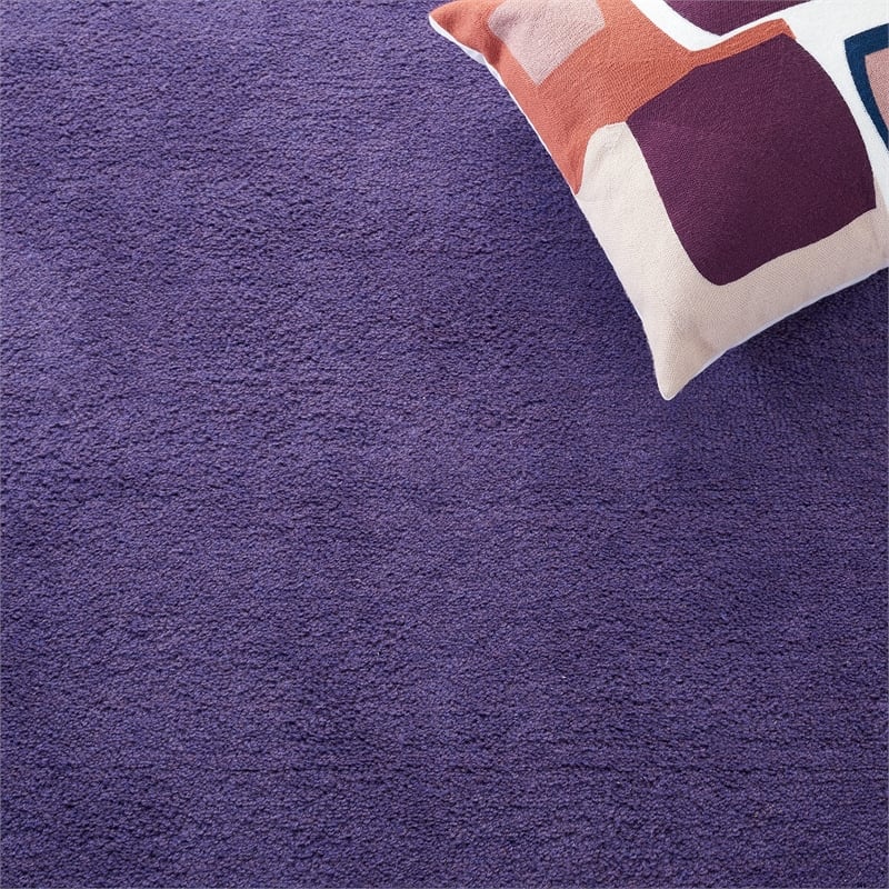 Safavieh Himalaya Purple Shag Rug - Square 8'