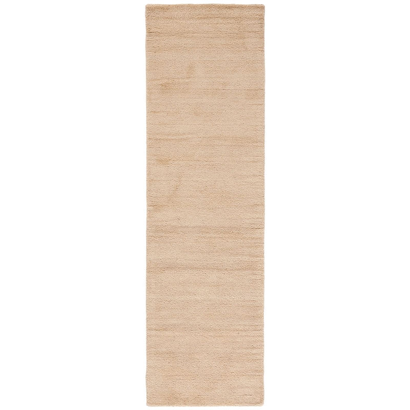 Safavieh Himalaya Beige Shag Rug - Runner 2'3