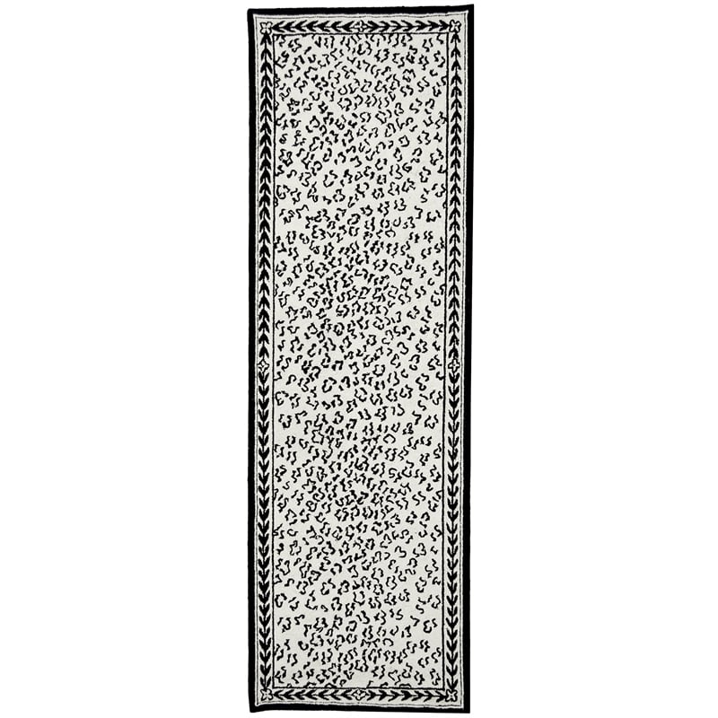 Safavieh Chelsea Black Transitional Rug - Runner 2'6