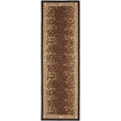 Safavieh Chelsea Black Transitional Rug - Runner 2'6