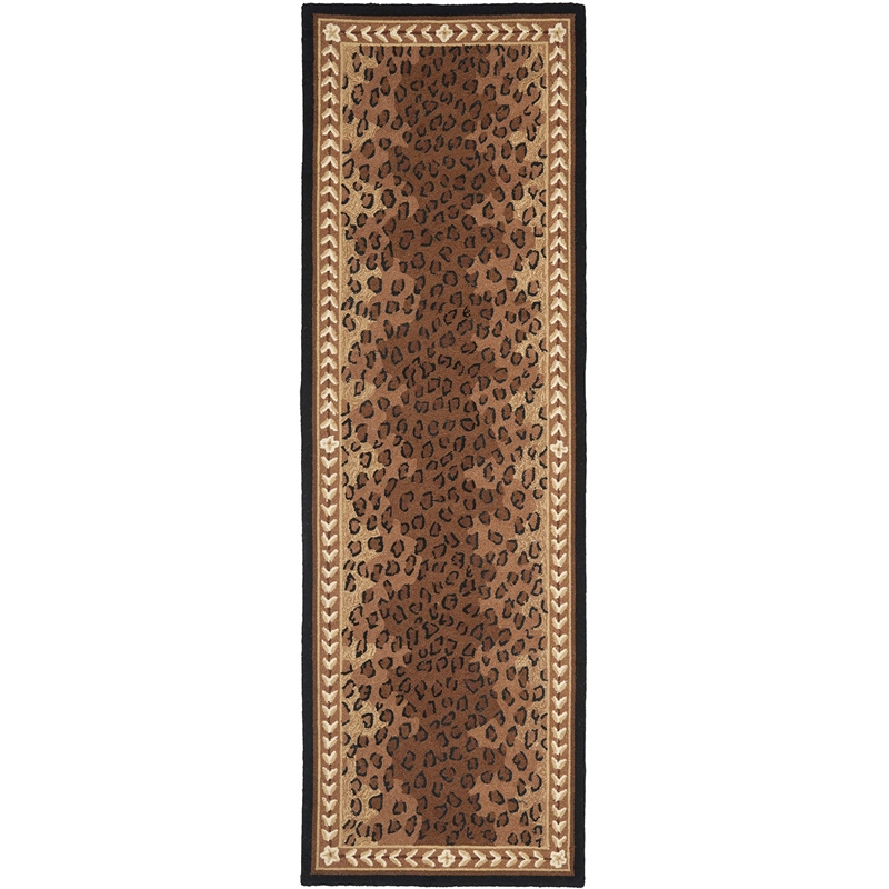 Safavieh Chelsea Black Transitional Rug - Runner 2'6