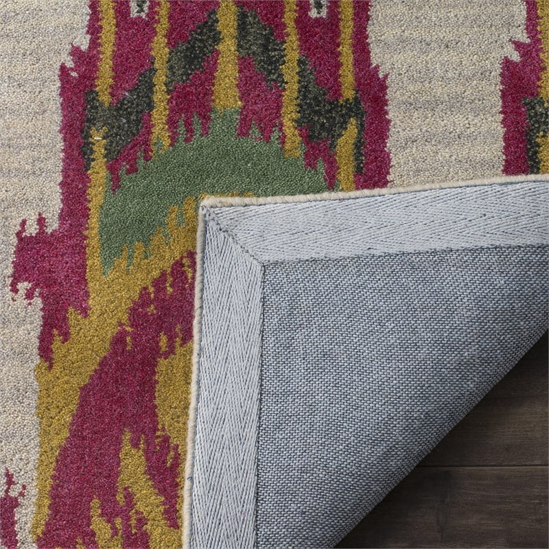 Safavieh Ikat Beige Contemporary Rug - 6' x 9'