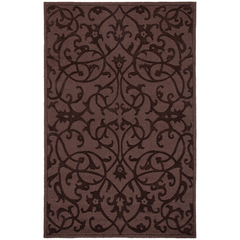 Safavieh Impressions Brown Contemporary Rug - 3' x 5'