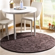 Safavieh Impressions Brown Contemporary Rug - Round 5'