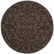Safavieh Impressions Brown Contemporary Rug - Round 5'