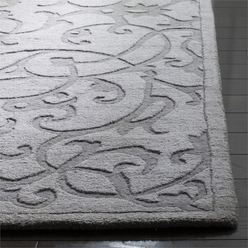 Safavieh Impressions Grey Contemporary Rug - 7'6