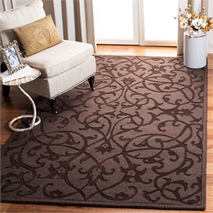 Safavieh Impressions Light Brown Contemporary Rug - 3' x 5'