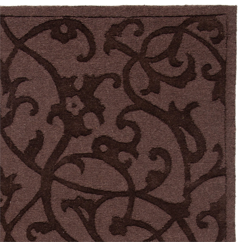 Safavieh Impressions Light Brown Contemporary Rug - 3' x 5'