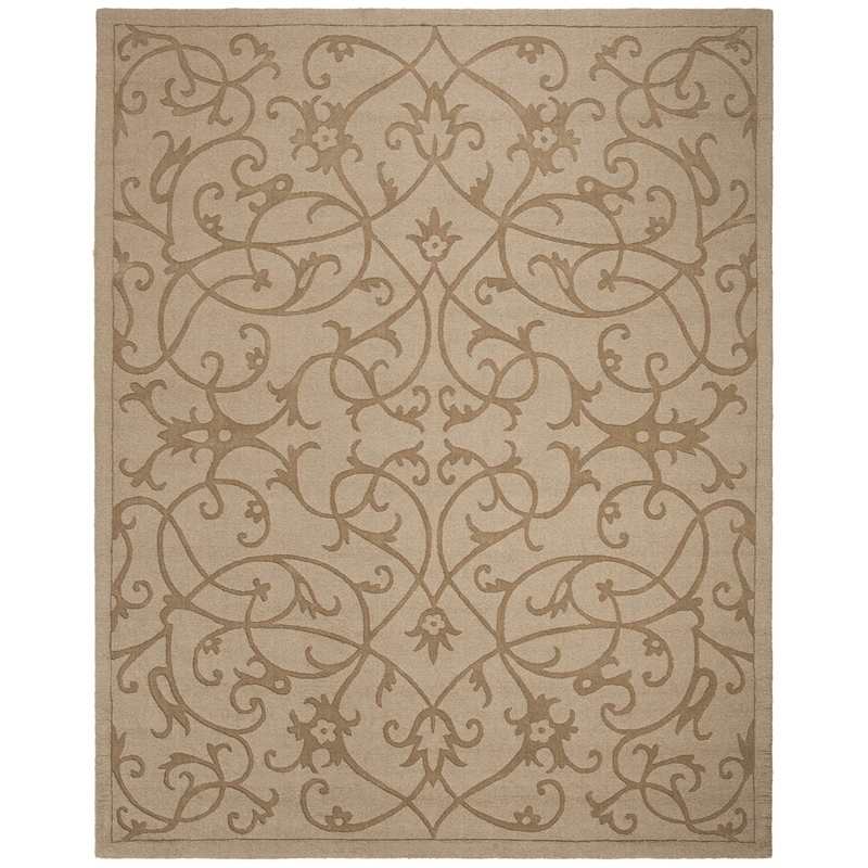 Safavieh Impressions Light Brown Contemporary Rug - 5' x 8'