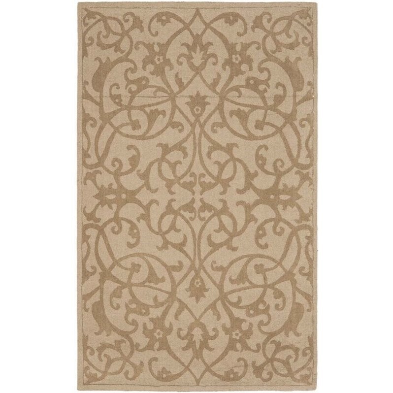 Safavieh Impressions Light Brown Contemporary Rug - 7'6