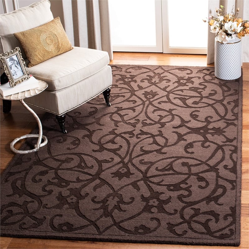 Safavieh Impressions Light Brown Contemporary Rug - 8'3