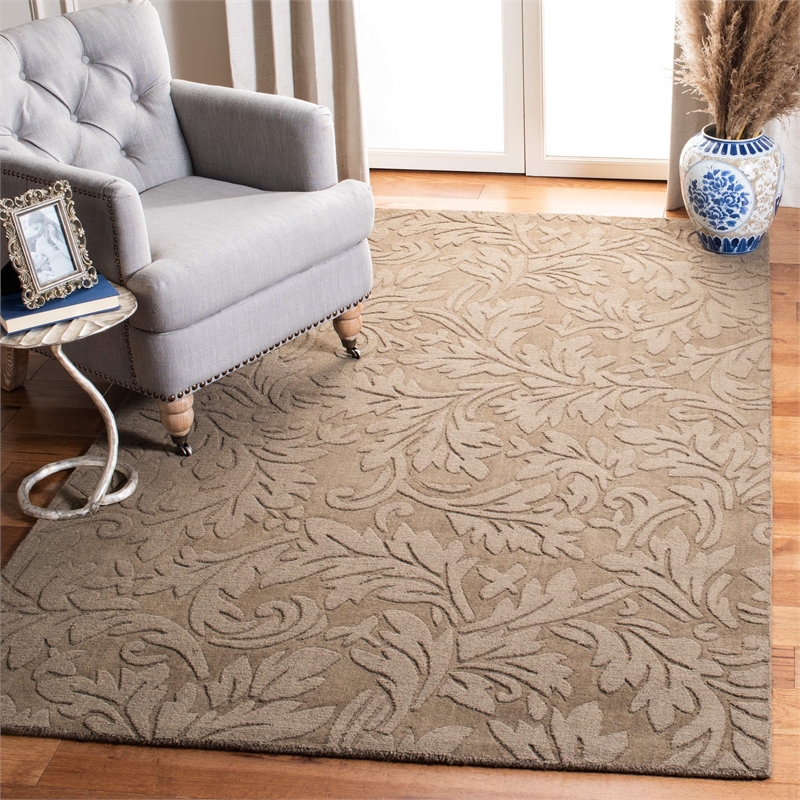 Safavieh Impressions Brown Contemporary Rug - 7'6