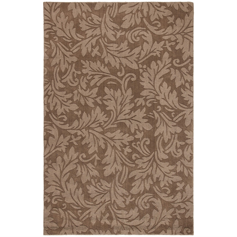 Safavieh Impressions Brown Contemporary Rug - 7'6