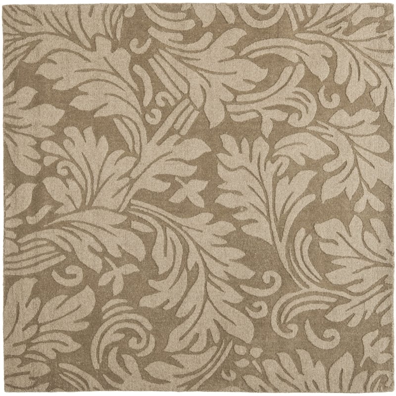 Safavieh Impressions Brown Contemporary Rug - Square 6'