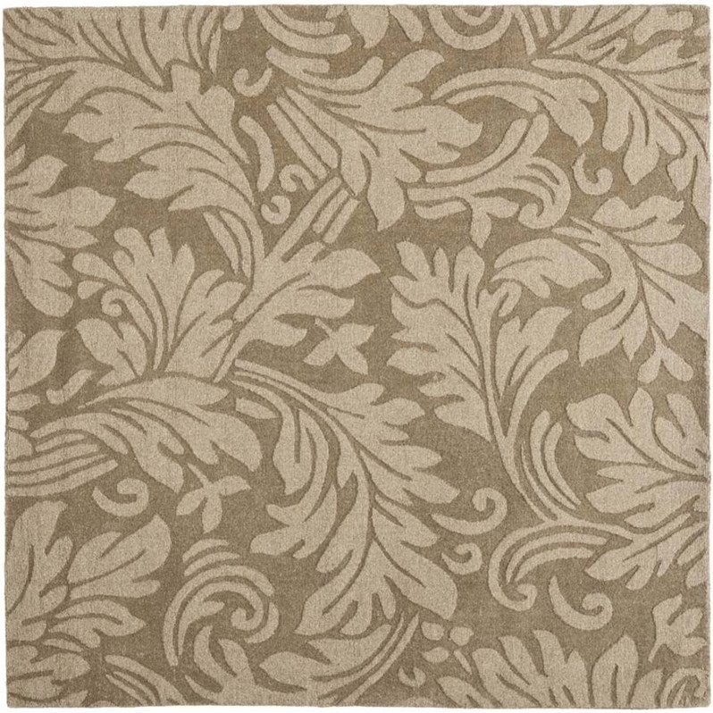 Safavieh Impressions Brown Contemporary Rug - Square 6'