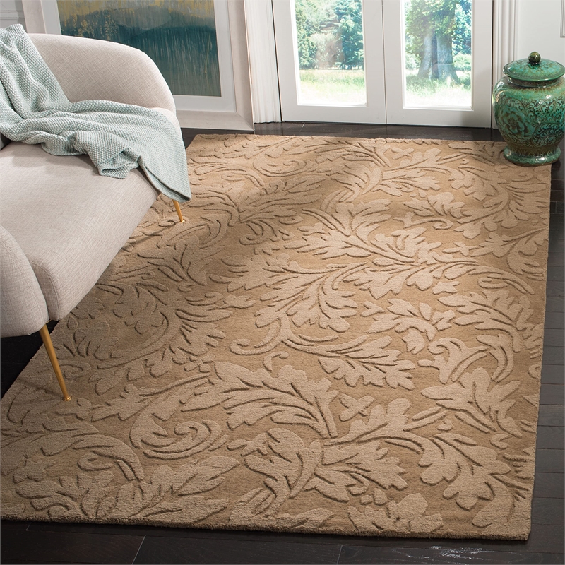 Safavieh Impressions Light Brown Contemporary Rug - 3' x 5'