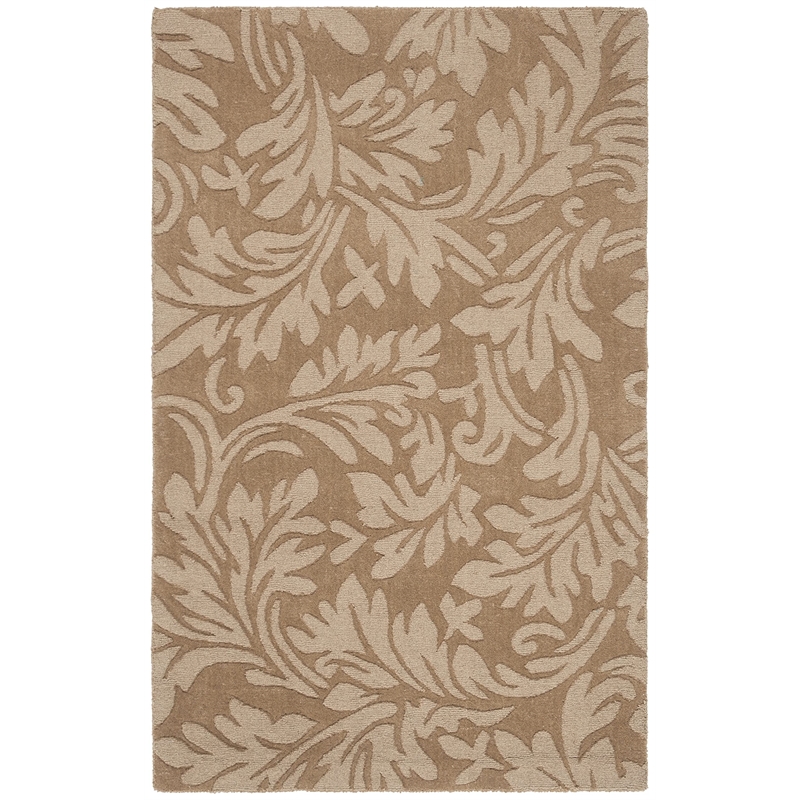 Safavieh Impressions Light Brown Contemporary Rug - 3' x 5'