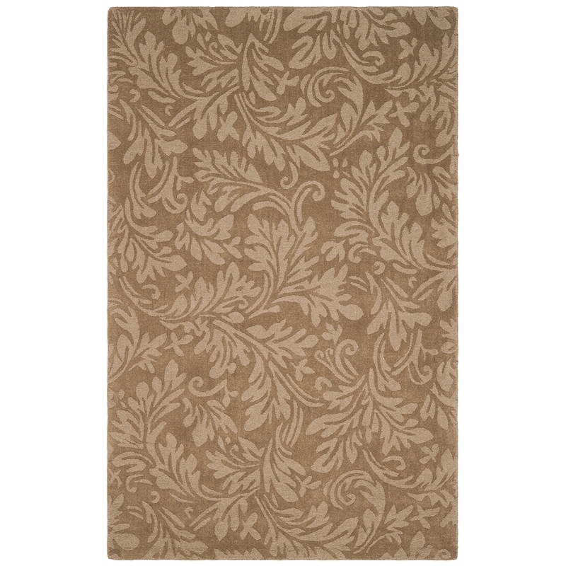 Safavieh Impressions Light Brown Contemporary Rug - 4' x 6'