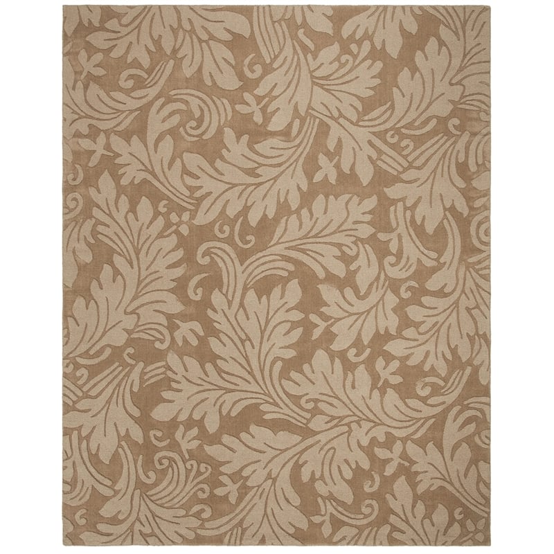 Safavieh Impressions Light Brown Contemporary Rug - 6' x 9'