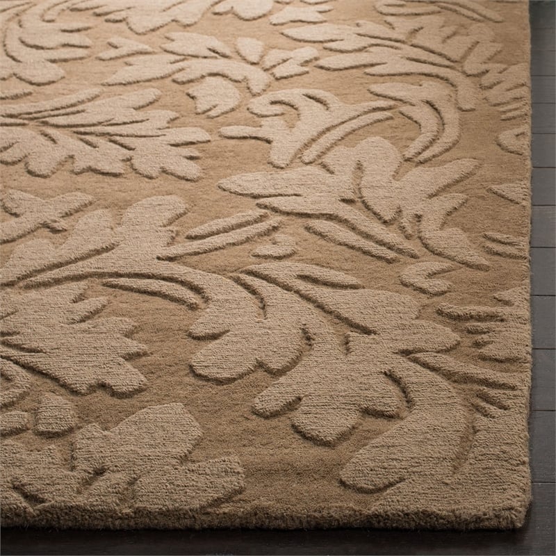 Safavieh Impressions Light Brown Contemporary Rug - 7'6