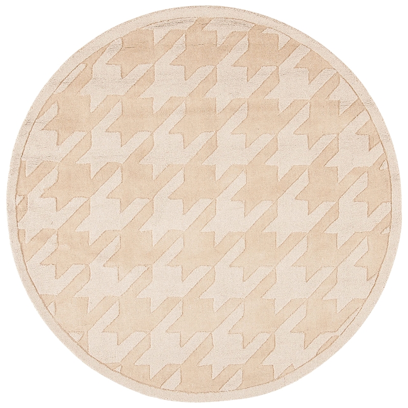 Safavieh Impressions Begonia Contemporary Rug - Round 5'