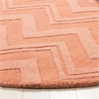 Safavieh Impressions Peach Contemporary Rug - Round 5'