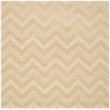 Safavieh Impressions Dark Gold Contemporary Rug - Square 6'