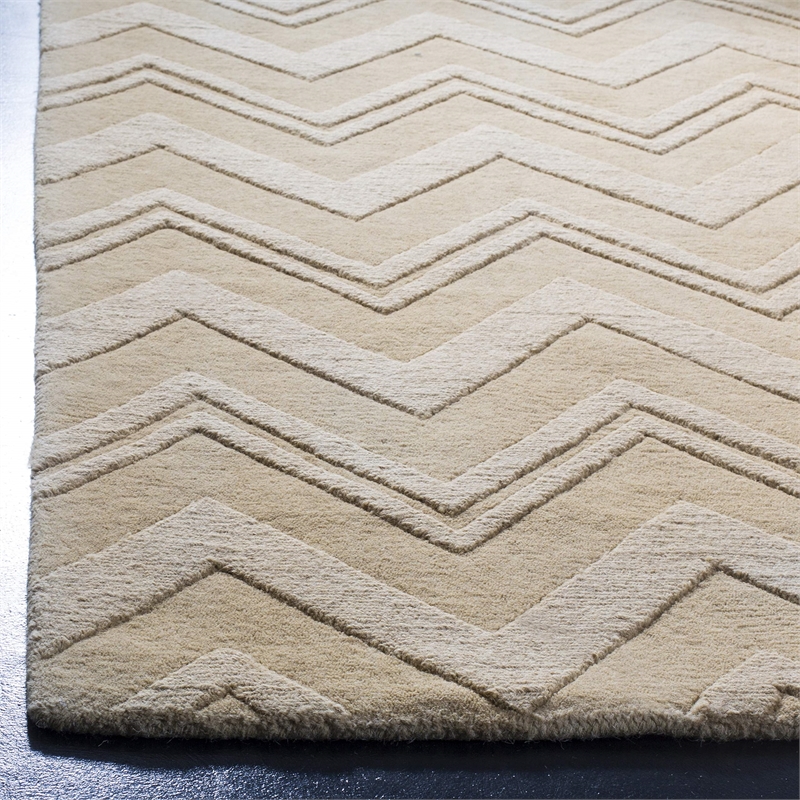 Safavieh Impressions Dark Gold Contemporary Rug - Square 6'