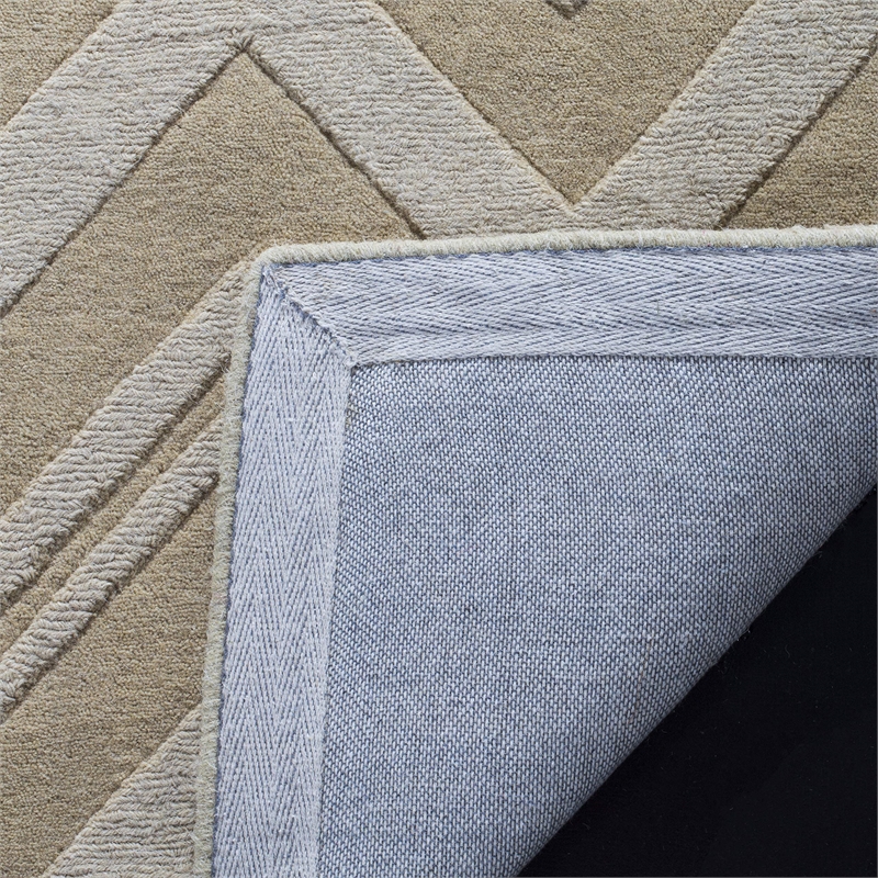 Safavieh Impressions Dark Gold Contemporary Rug - Square 6'