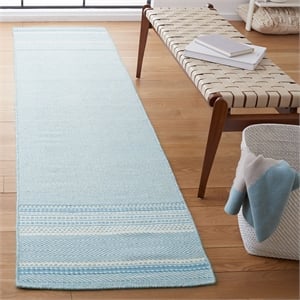 Safavieh Kilim Light Blue Contemporary Rug - Runner 2'3&quot x 9'