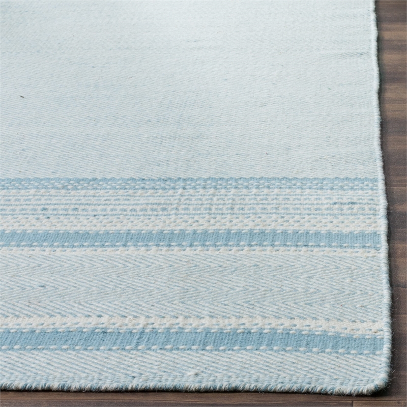 Safavieh Kilim Light Blue Contemporary Rug - Runner 2'3