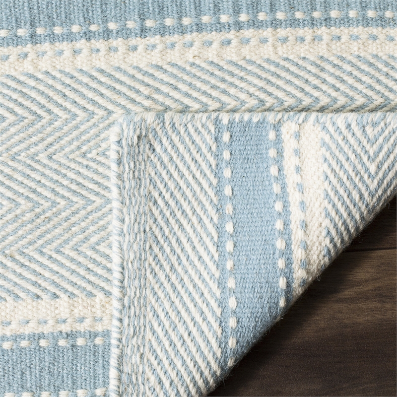 Safavieh Kilim Light Blue Contemporary Rug - Runner 2'3