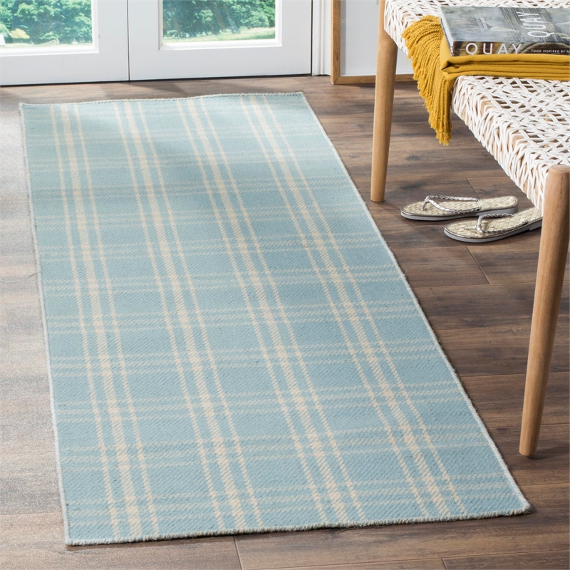 Safavieh Kilim Light Blue Contemporary Rug - 5' x 8'