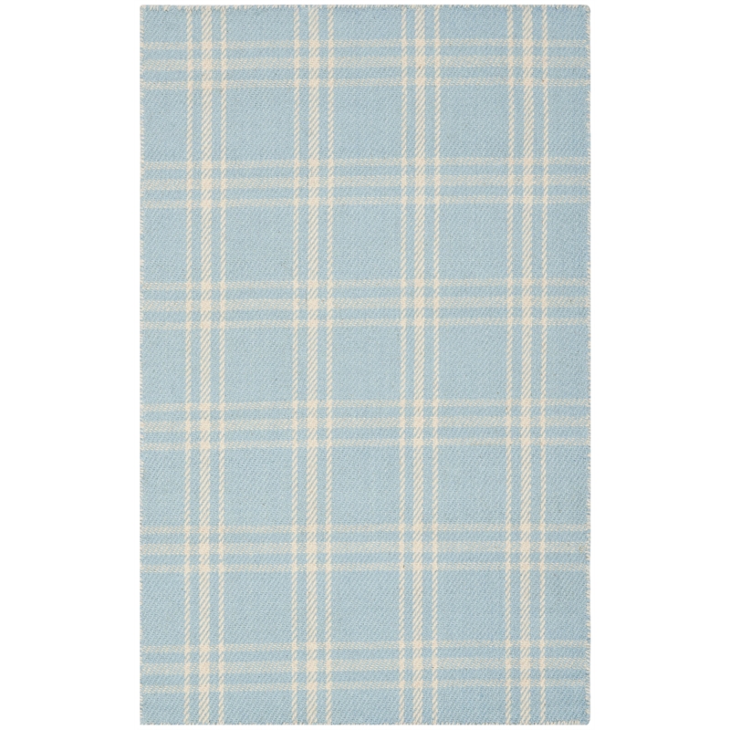 Safavieh Kilim Light Blue Contemporary Rug - Runner 2'6