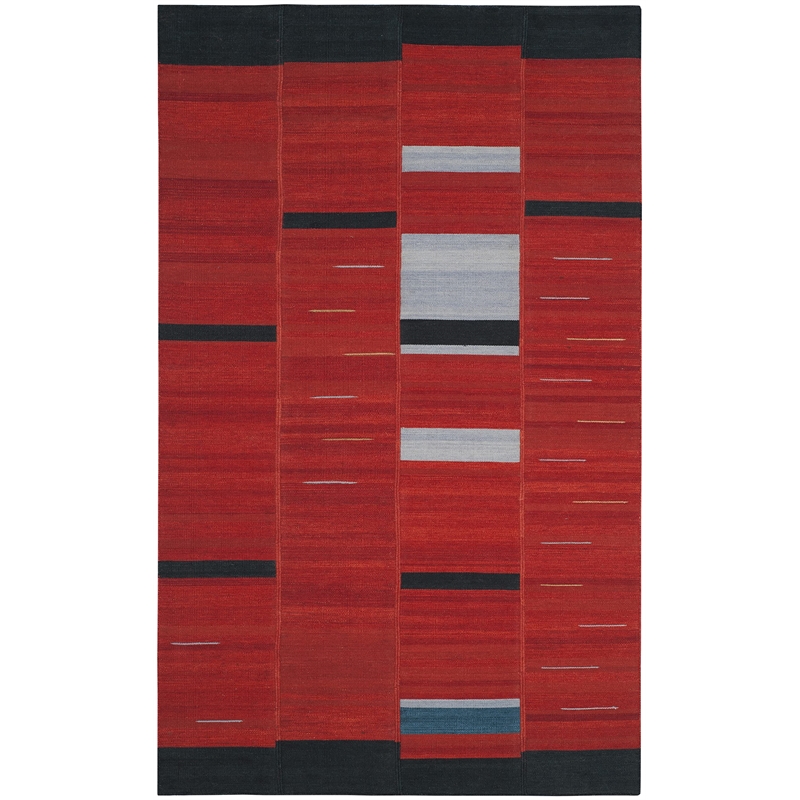 Safavieh Kilim Red Contemporary Rug - 5' x 8'