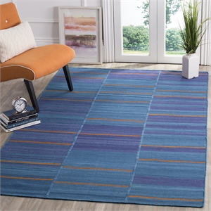 Safavieh Kilim Blue Contemporary Rug - 4' x 6'