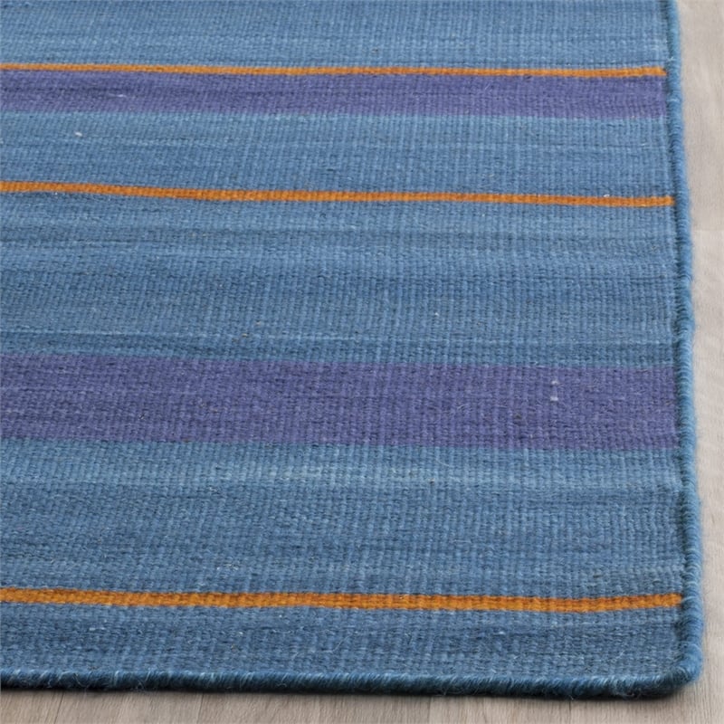 Safavieh Kilim Blue Contemporary Rug - 8' x 10'