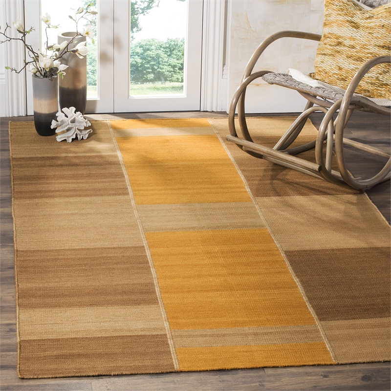 Safavieh Kilim Beige Contemporary Rug - 5' x 8'