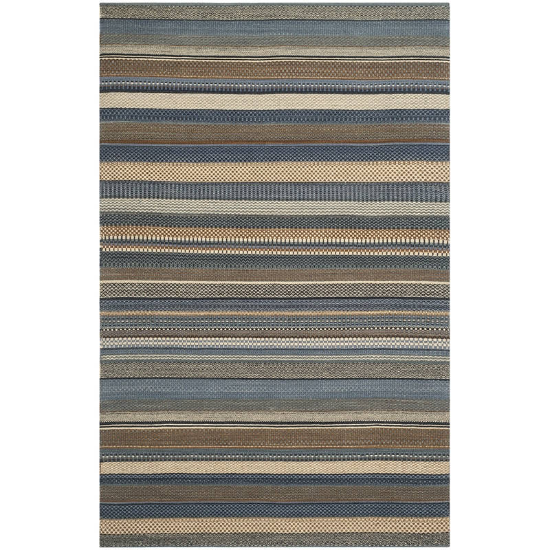 Safavieh Kilim Blue Contemporary Rug - 5' x 8'