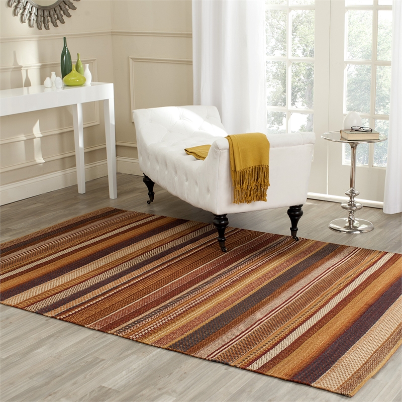 Safavieh Kilim Rust Contemporary Rug - 5' x 8'
