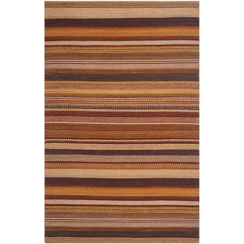 Safavieh Kilim Rust Contemporary Rug - 5' x 8'