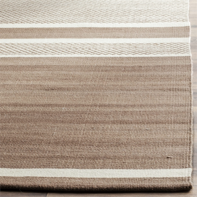 Safavieh Kilim Brown Contemporary Rug - 9' x 12'