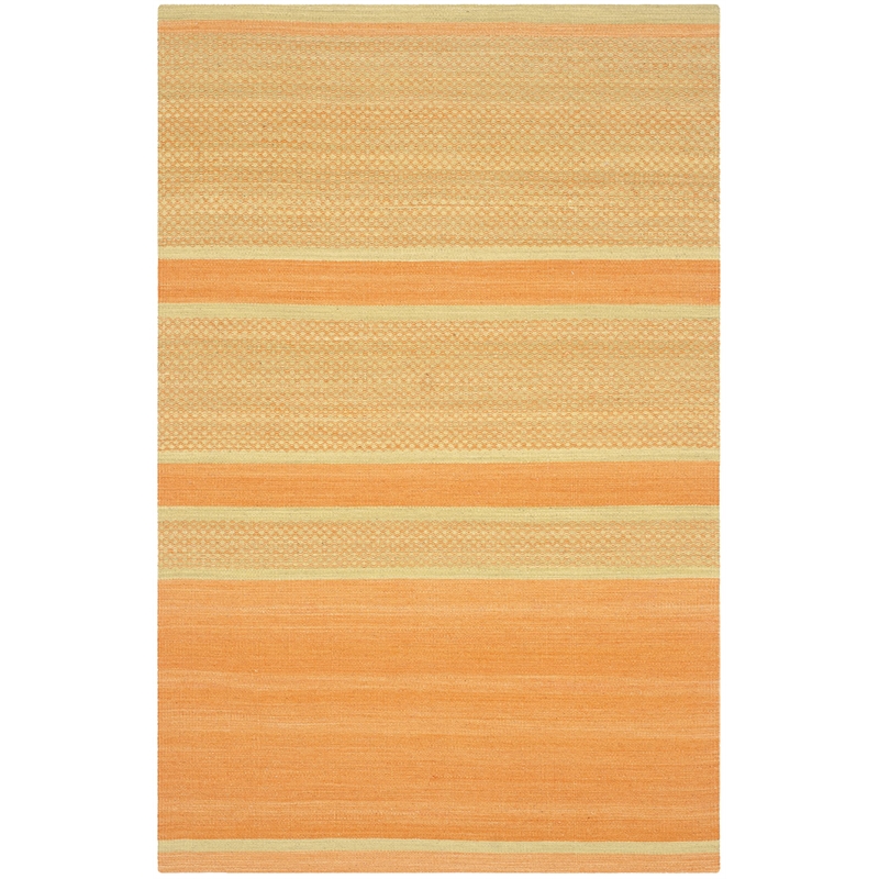 Safavieh Kilim Orange Contemporary Rug - 4' x 6'