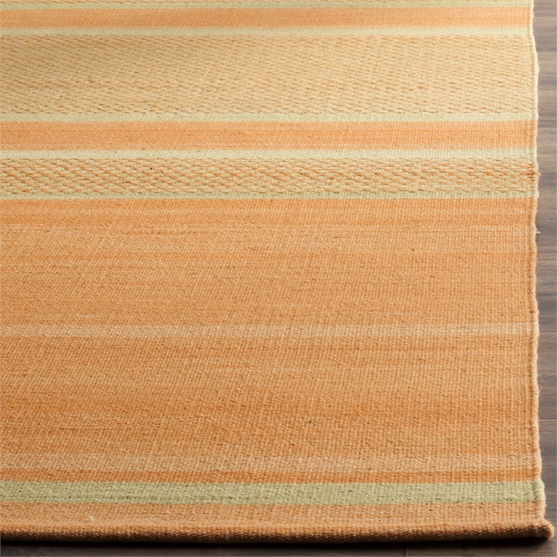 Safavieh Kilim Orange Contemporary Rug - 5' x 8'