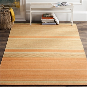 Safavieh Kilim Orange Contemporary Rug - 9' x 12'