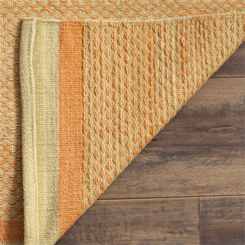 Safavieh Kilim Orange Contemporary Rug - 9' x 12'